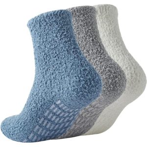 Breslatte Non Slip Socks Hospital Socks with Grips for Women Grip Socks for  Wome 7445000385383